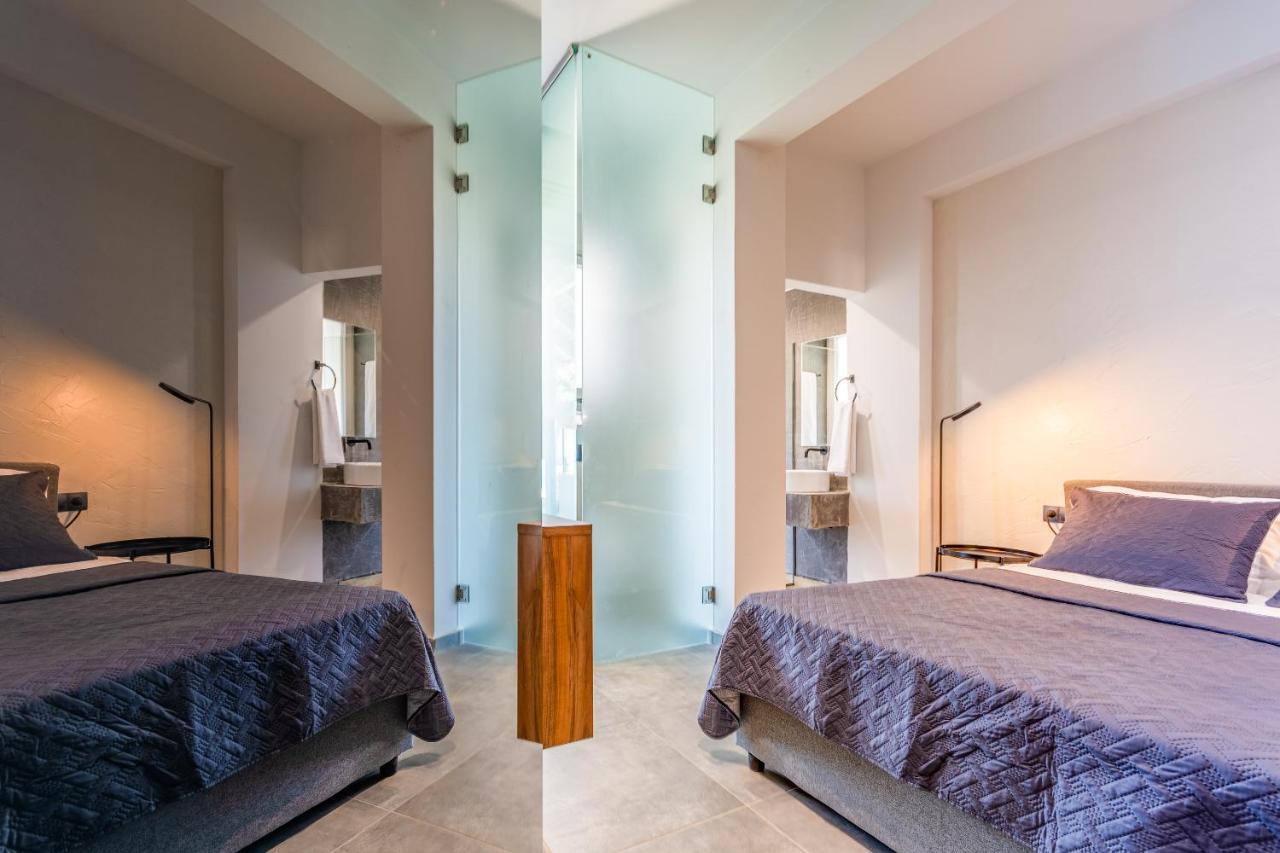 Queen'S Gem Luxury Villa - Heated Jacuzzi & Pool Limenas Chersonisou Exterior foto