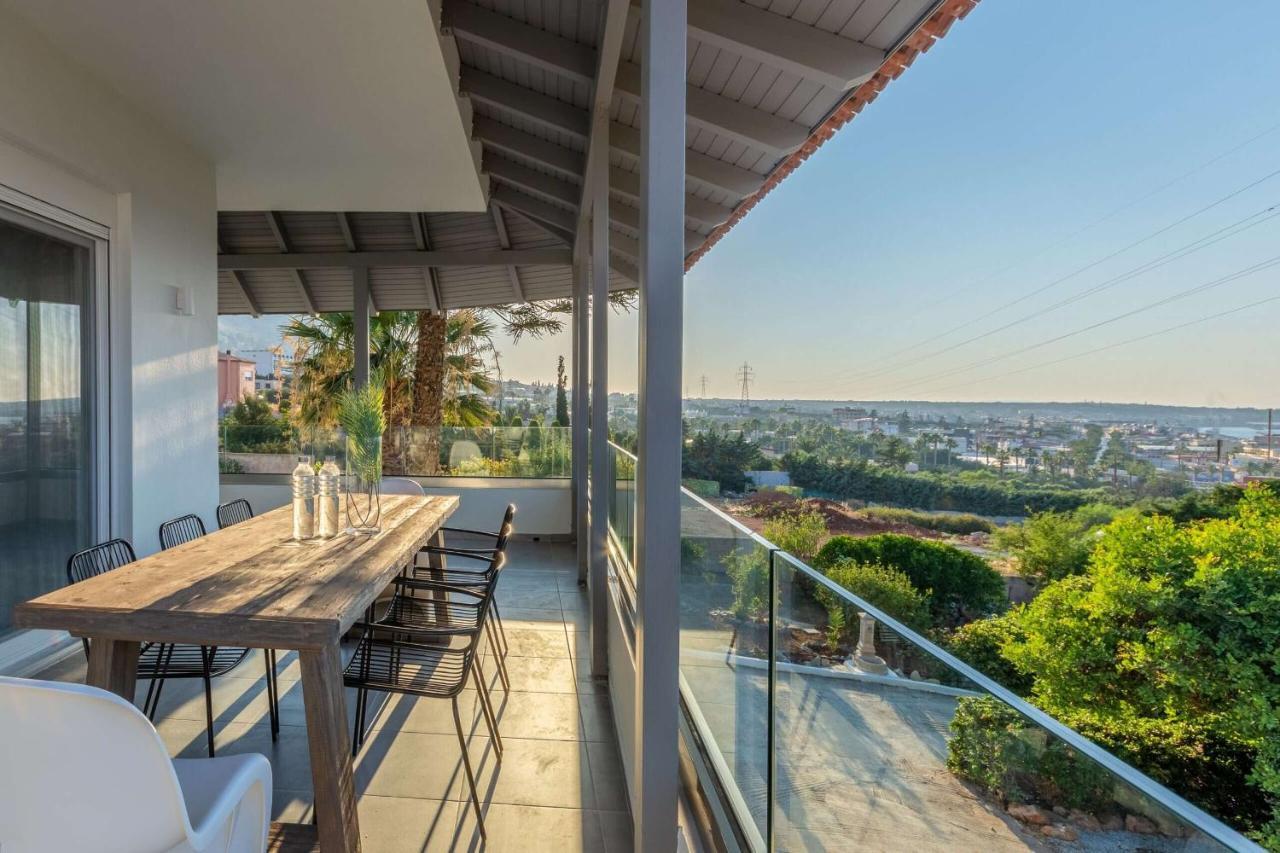 Queen'S Gem Luxury Villa - Heated Jacuzzi & Pool Limenas Chersonisou Exterior foto