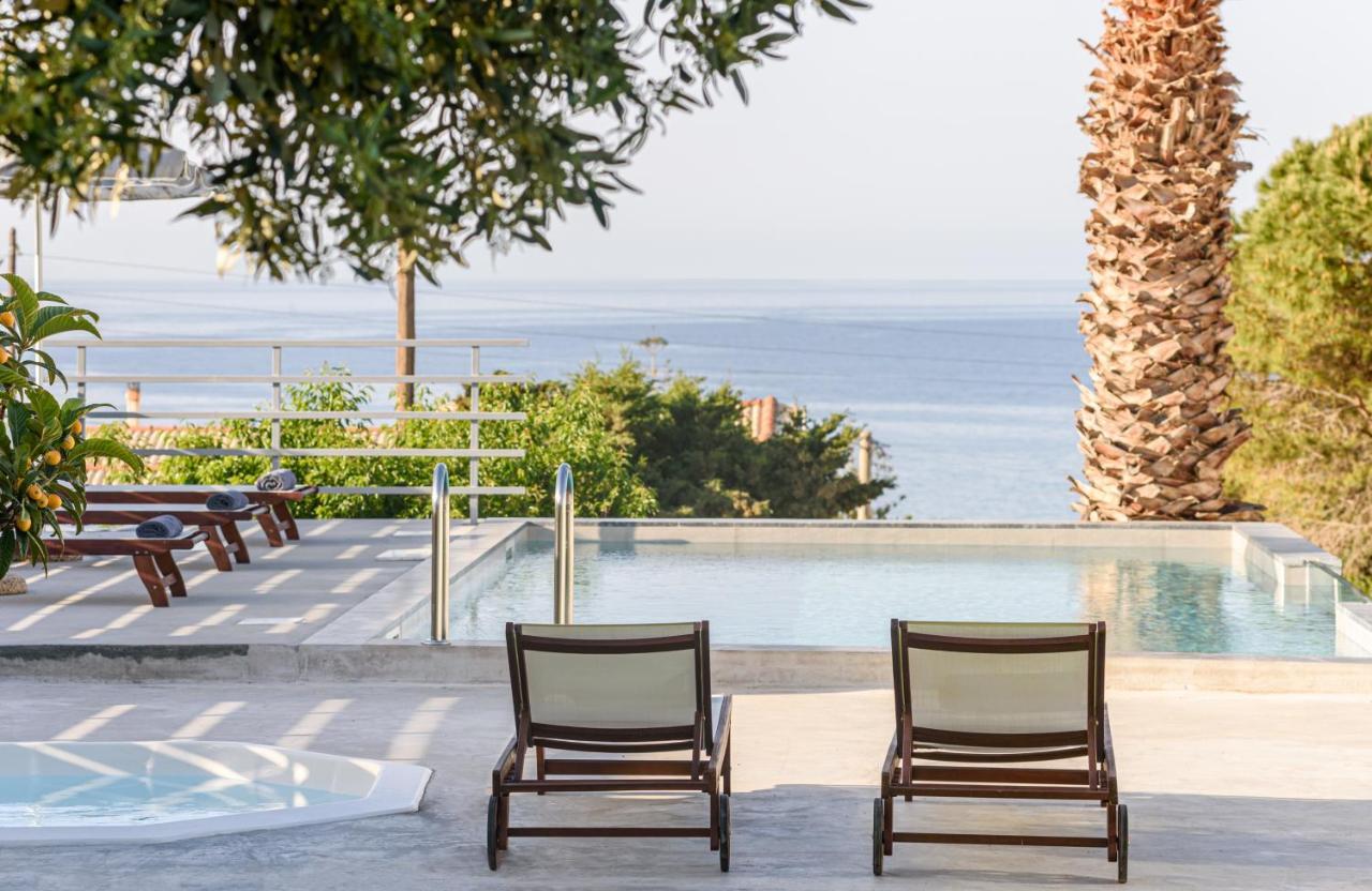 Queen'S Gem Luxury Villa - Heated Jacuzzi & Pool Limenas Chersonisou Exterior foto