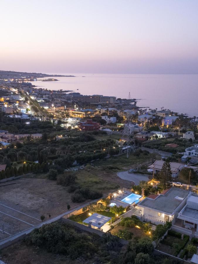 Queen'S Gem Luxury Villa - Heated Jacuzzi & Pool Limenas Chersonisou Exterior foto