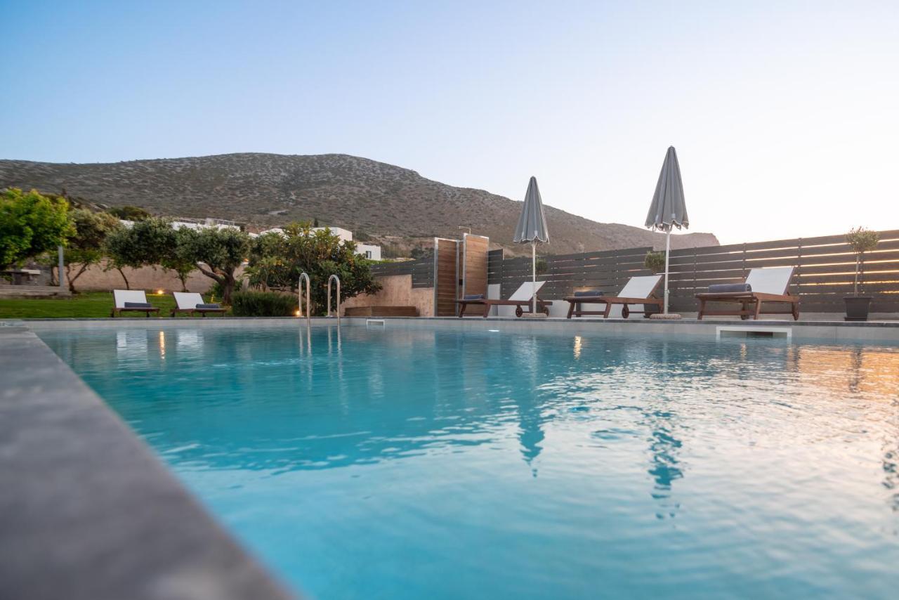 Queen'S Gem Luxury Villa - Heated Jacuzzi & Pool Limenas Chersonisou Exterior foto